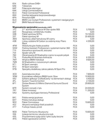BMW Seria 7 cena 689000 przebieg: 4151, rok produkcji 2023 z Toruń małe 562